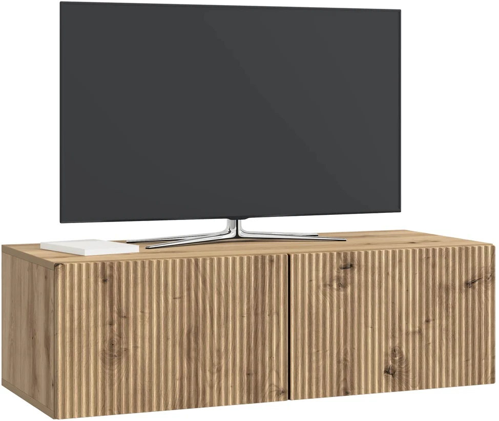 TV staliukas Sieninė TV spintelė 98 x 41 x 30 cm Artisano ąžuolo
