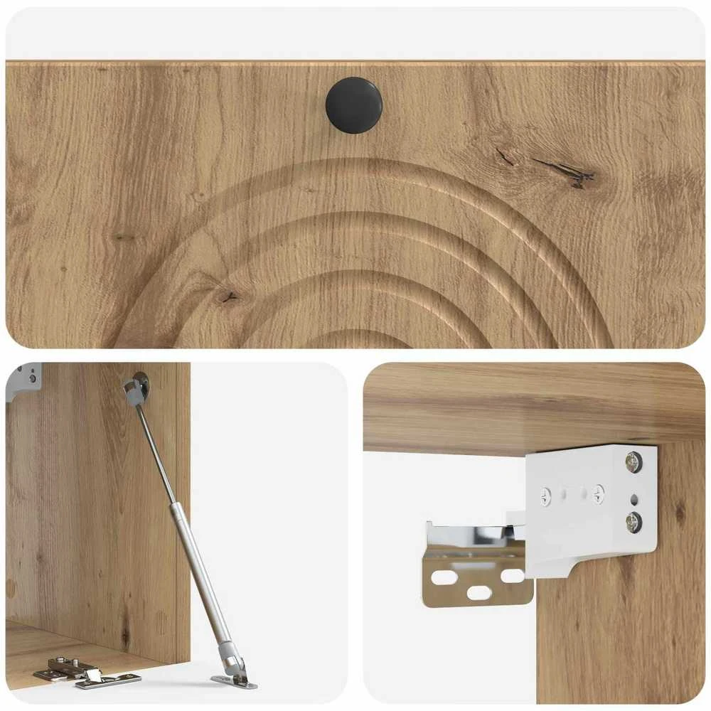 TV staliukas Sieninė TV spintelė 78,5 x 31 x 30 cm Artisano ąžuolo