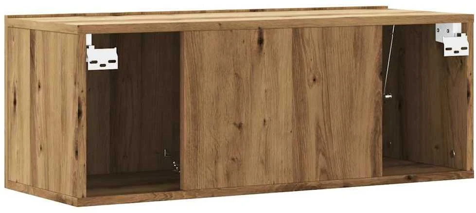 TV staliukas Sieninė TV spintelė, artisano, 80x30x30cm, apdirbta mediena