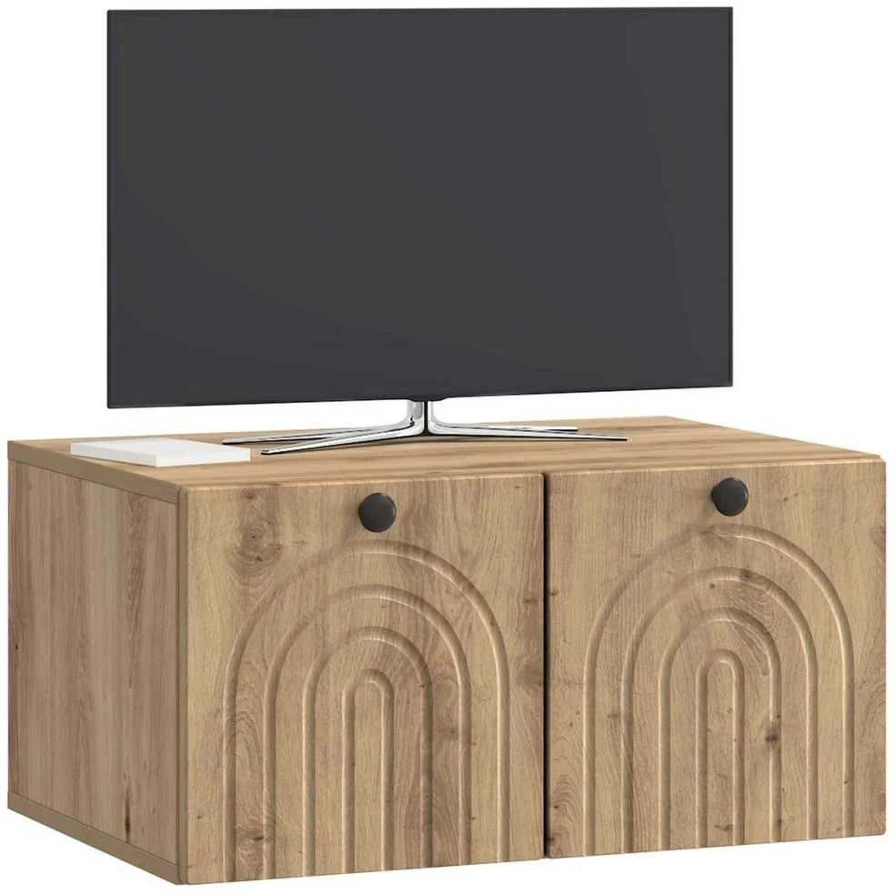 TV staliukas Sieninė TV spintelė 59,5 x 41 x 30 cm Artisano ąžuolo
