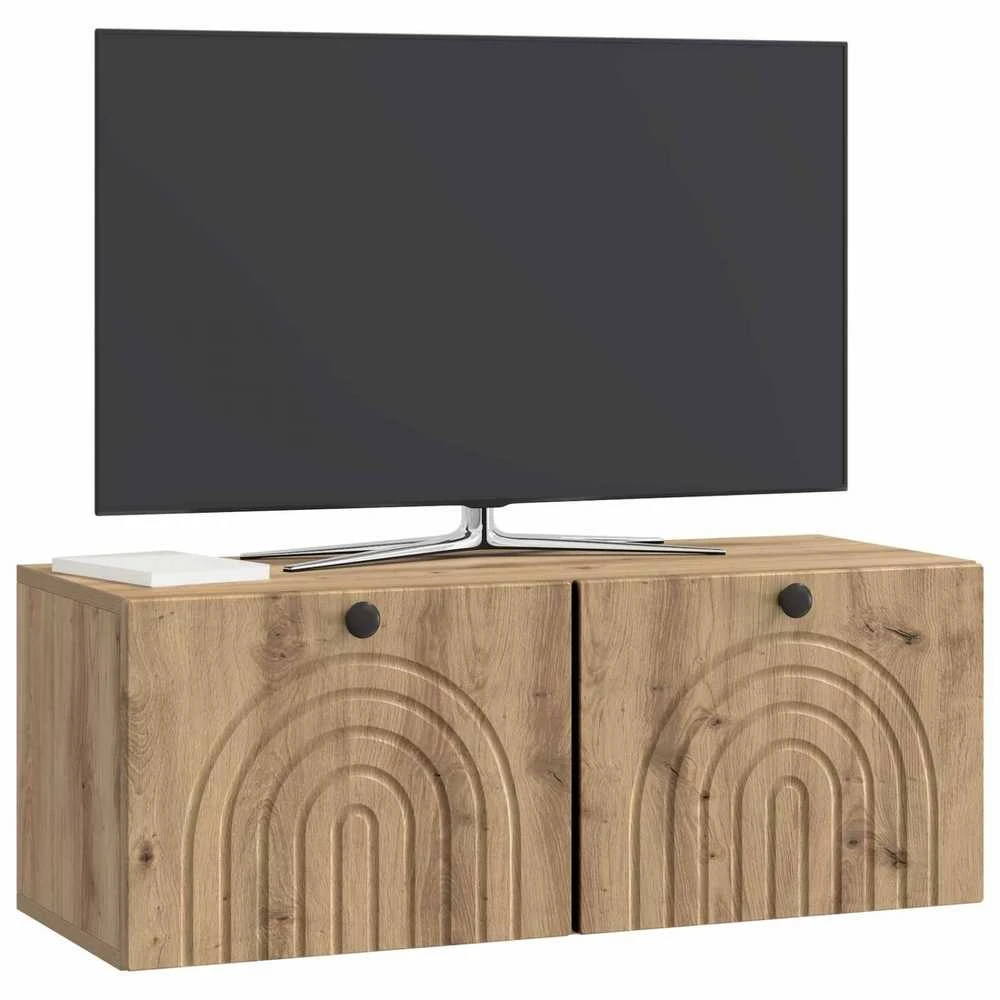 TV staliukas Sieninė TV spintelė 78,5 x 31 x 30 cm Artisano ąžuolo