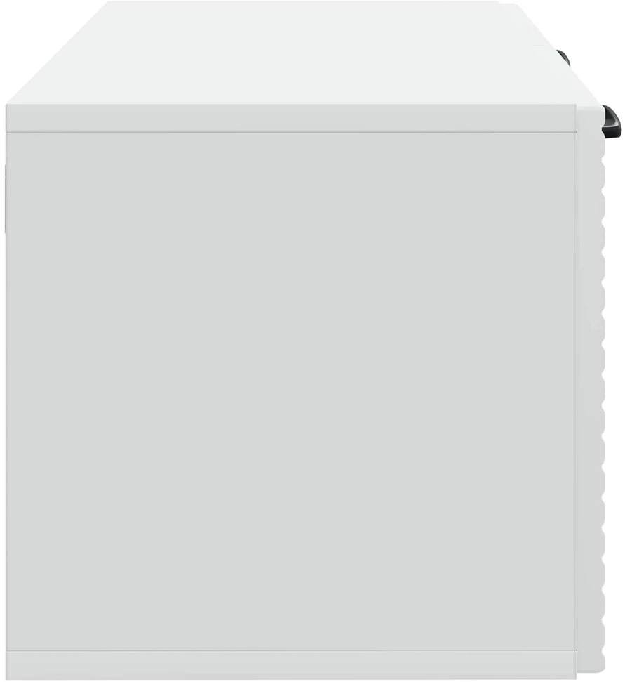 TV staliukas Sieninė TV spintelė Balta 59,5 x 31 x 30 cm Apdirbta mediena
