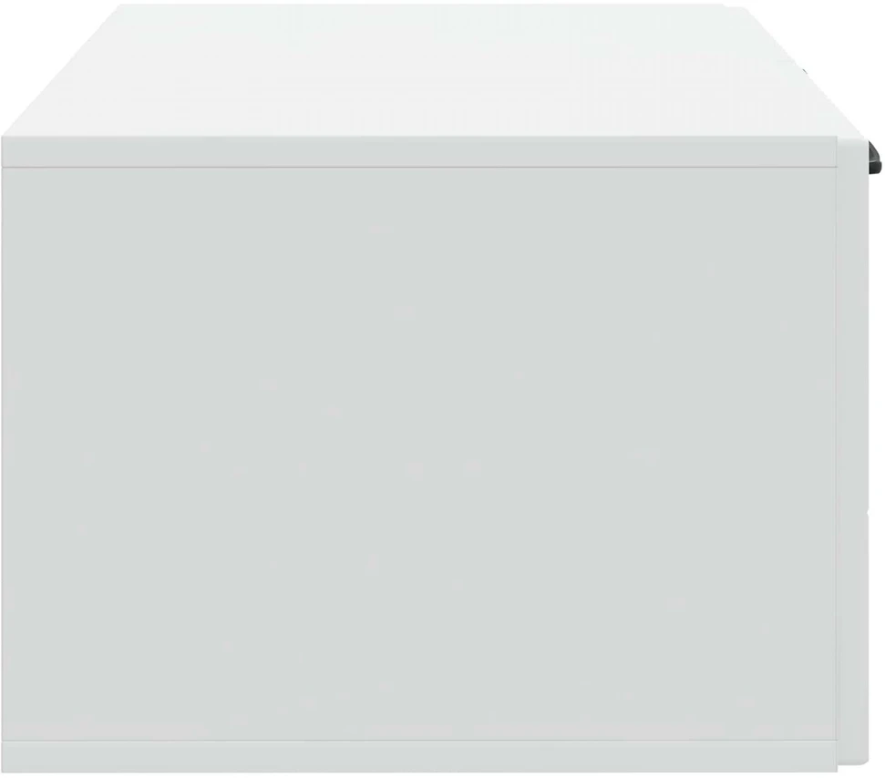 TV staliukas Sieninė TV spintelė Balta 59,5 x 41 x 30 cm Apdirbta mediena
