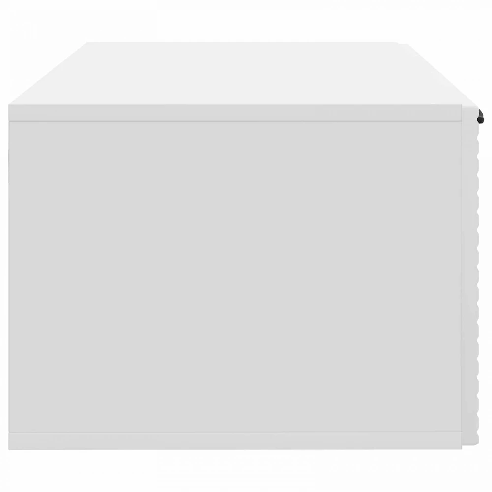 TV staliukas Sieninė TV spintelė Balta 59,5 x 41 x 30 cm Apdirbta mediena