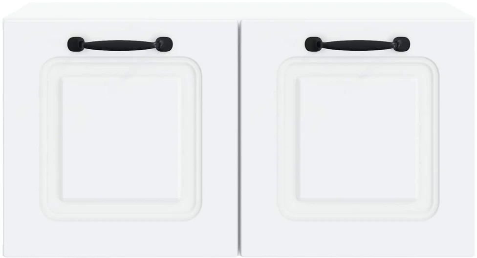 TV staliukas Sieninė TV spintelė Balta 59,5 x 31 x 30 cm Apdirbta mediena