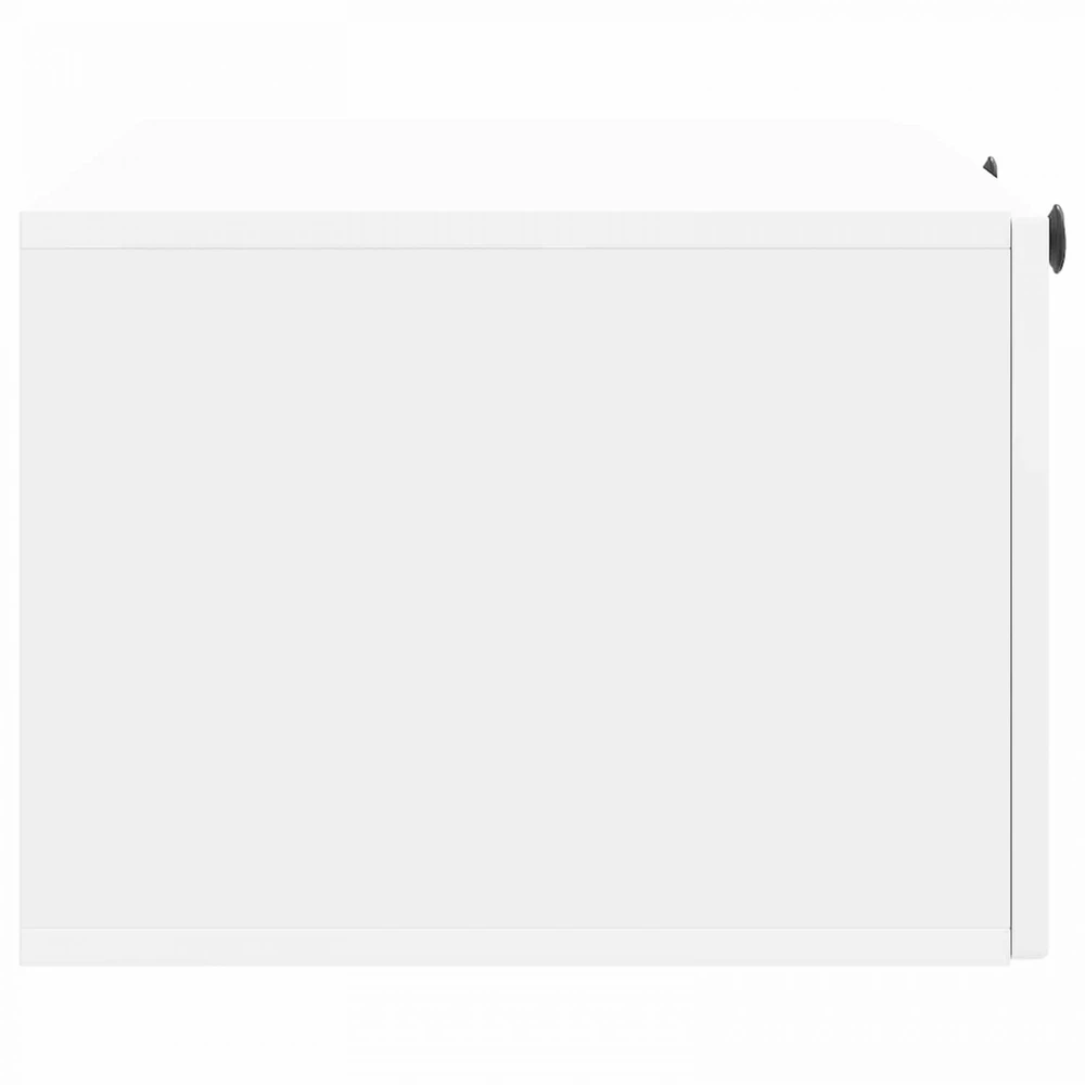 TV staliukas Sieninė TV spintelė Balta 78,5 x 41 x 30 cm Apdirbta mediena