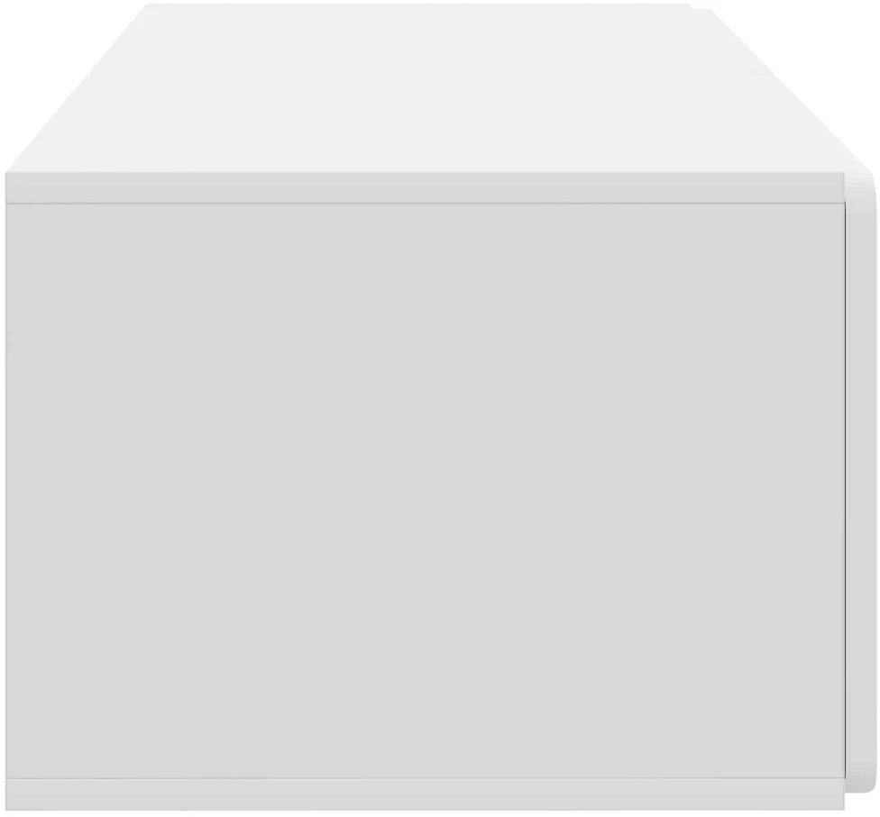 TV staliukas Sieninė TV spintelė 78,5 x 41 x 30 cm Balta Apdirbta mediena