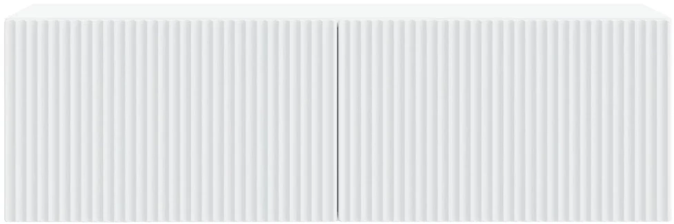 TV staliukas Sieninė TV spintelė Balta 98 x 31 x 30 cm Apdirbta mediena