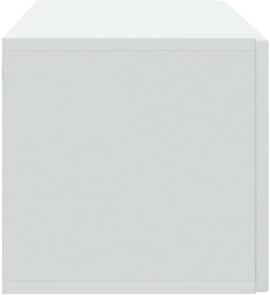 TV staliukas Sieninė TV spintelė Balta 98 x 31 x 30 cm Apdirbta mediena