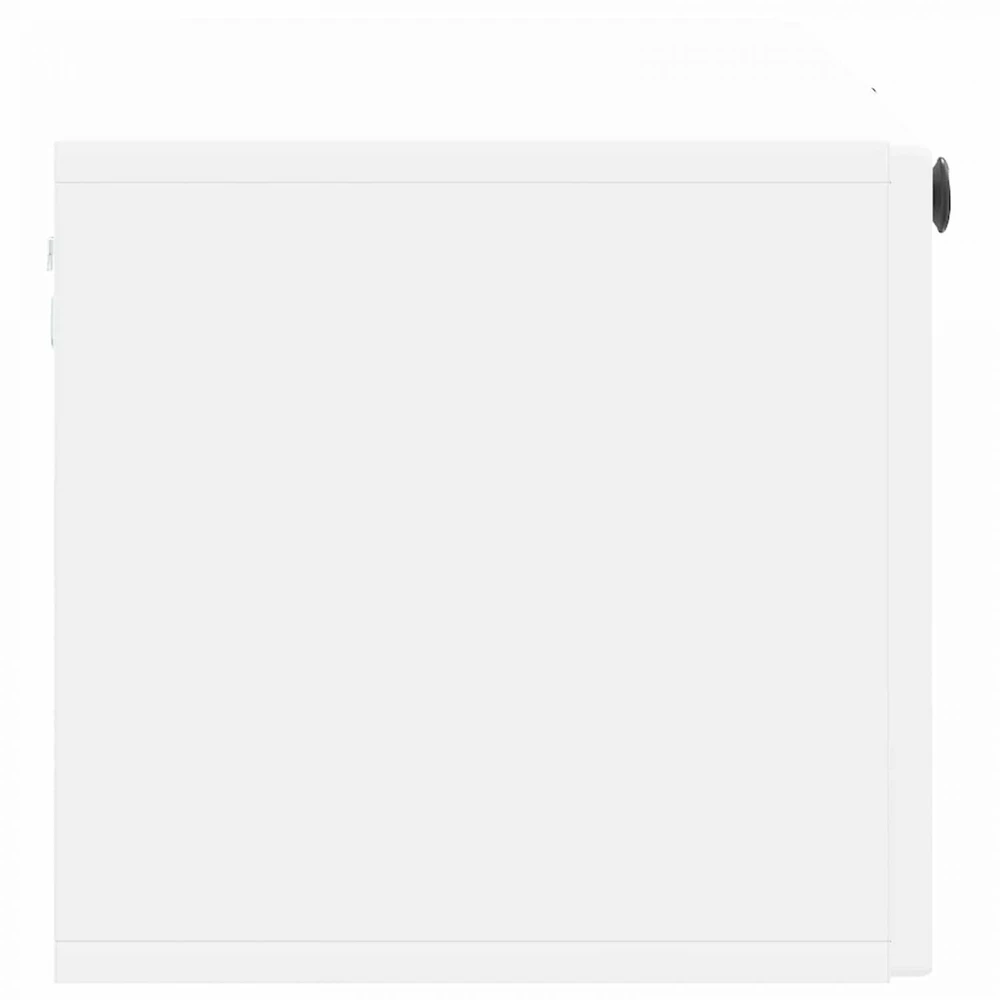 TV staliukas Sieninė TV spintelė Balta 98 x 31 x 30 cm Apdirbta mediena