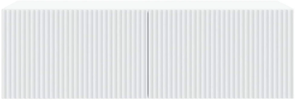 TV staliukas Sieninė TV spintelė Balta 98 x 41 x 30 cm Apdirbta mediena