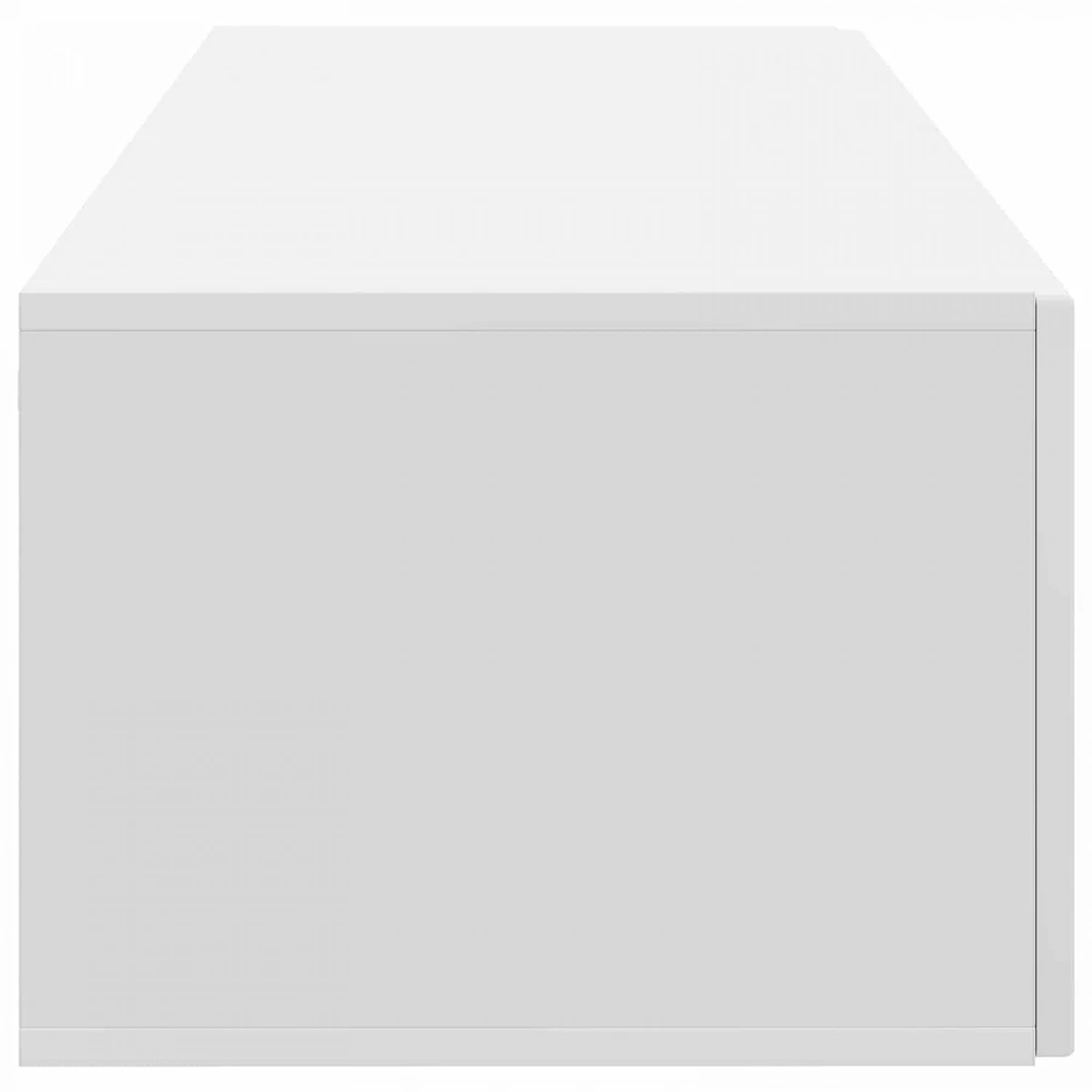 TV staliukas Sieninė TV spintelė Balta 98 x 41 x 30 cm Apdirbta mediena