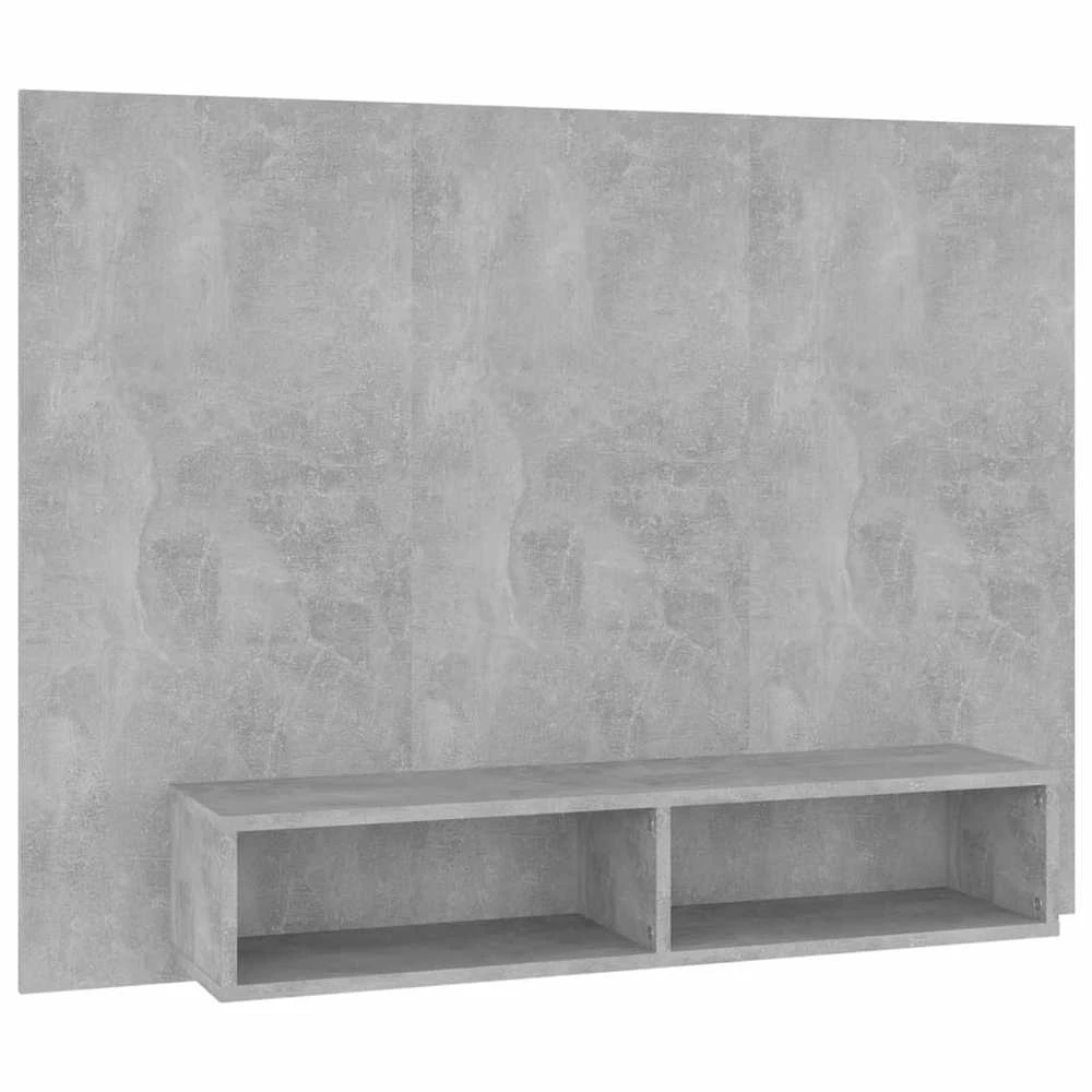 TV staliukas Sieninė TV spintelė, betono pilka, 120x23,5x90cm, mediena