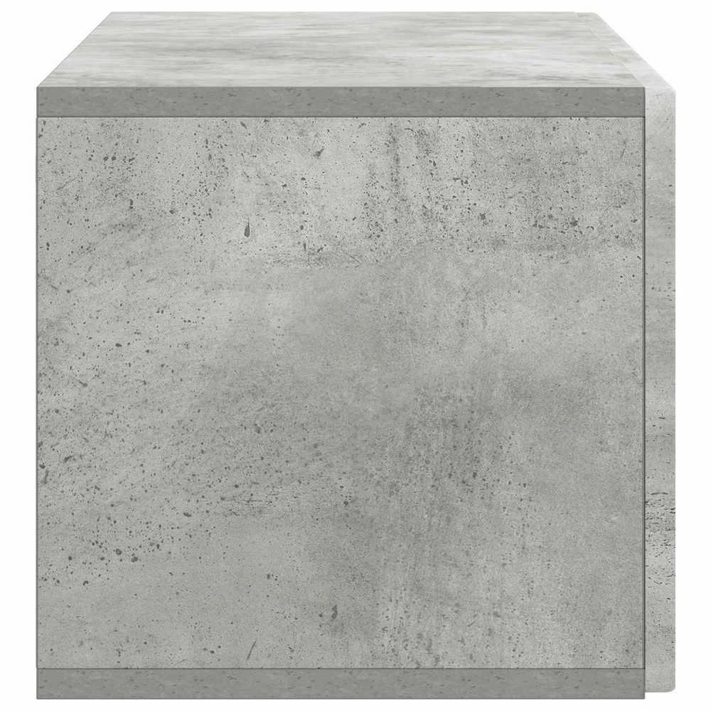 TV staliukas Sieninė TV spintelė 78,5 x 31 x 30 cm Betono pilka