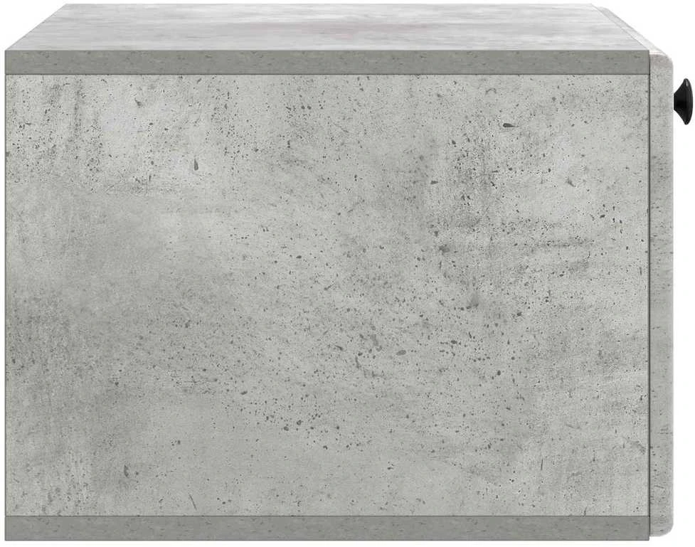 TV staliukas Sieninė TV spintelė 59,5 x 41 x 30 cm Betono pilka