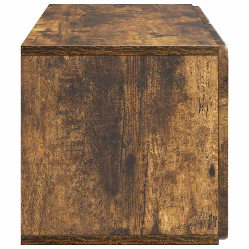 TV staliukas Sieninė TV spintelė 59,5 x 31 x 30 cm Dūminio ąžuolo