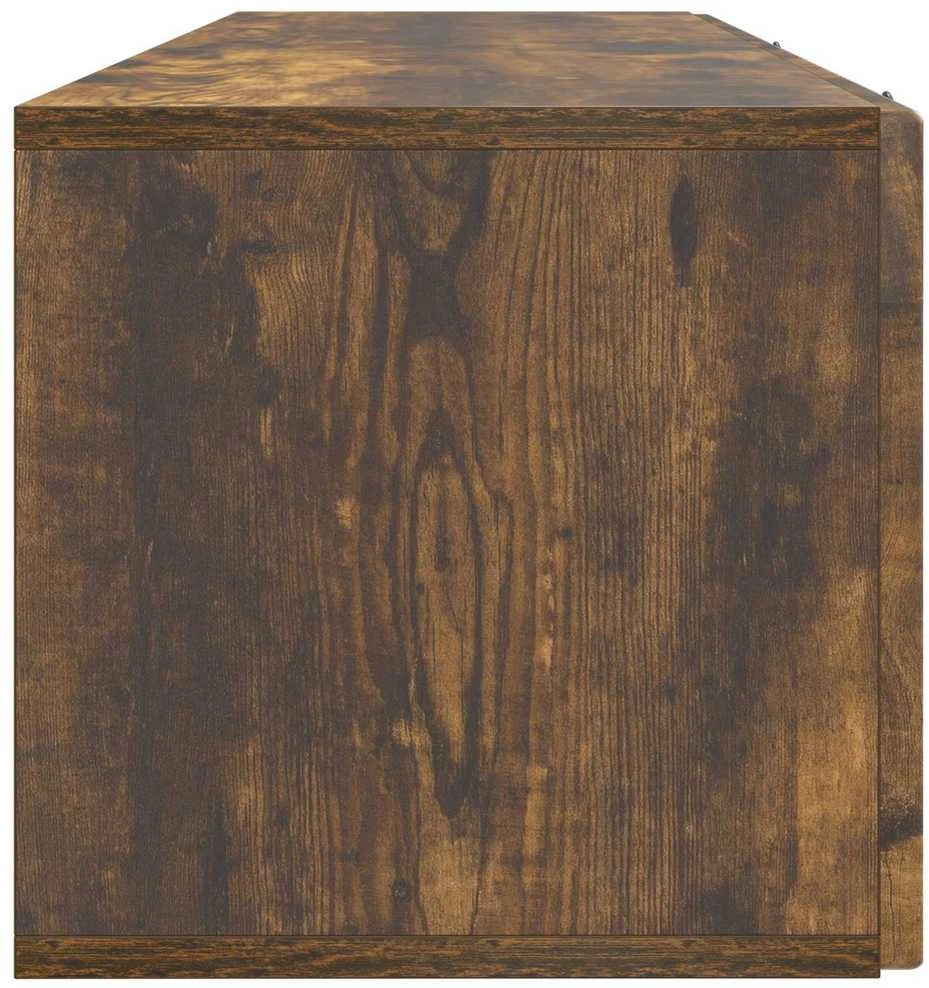 TV staliukas Sieninė TV spintelė Dūminio ąžuolo 98 x 31 x 30 cm