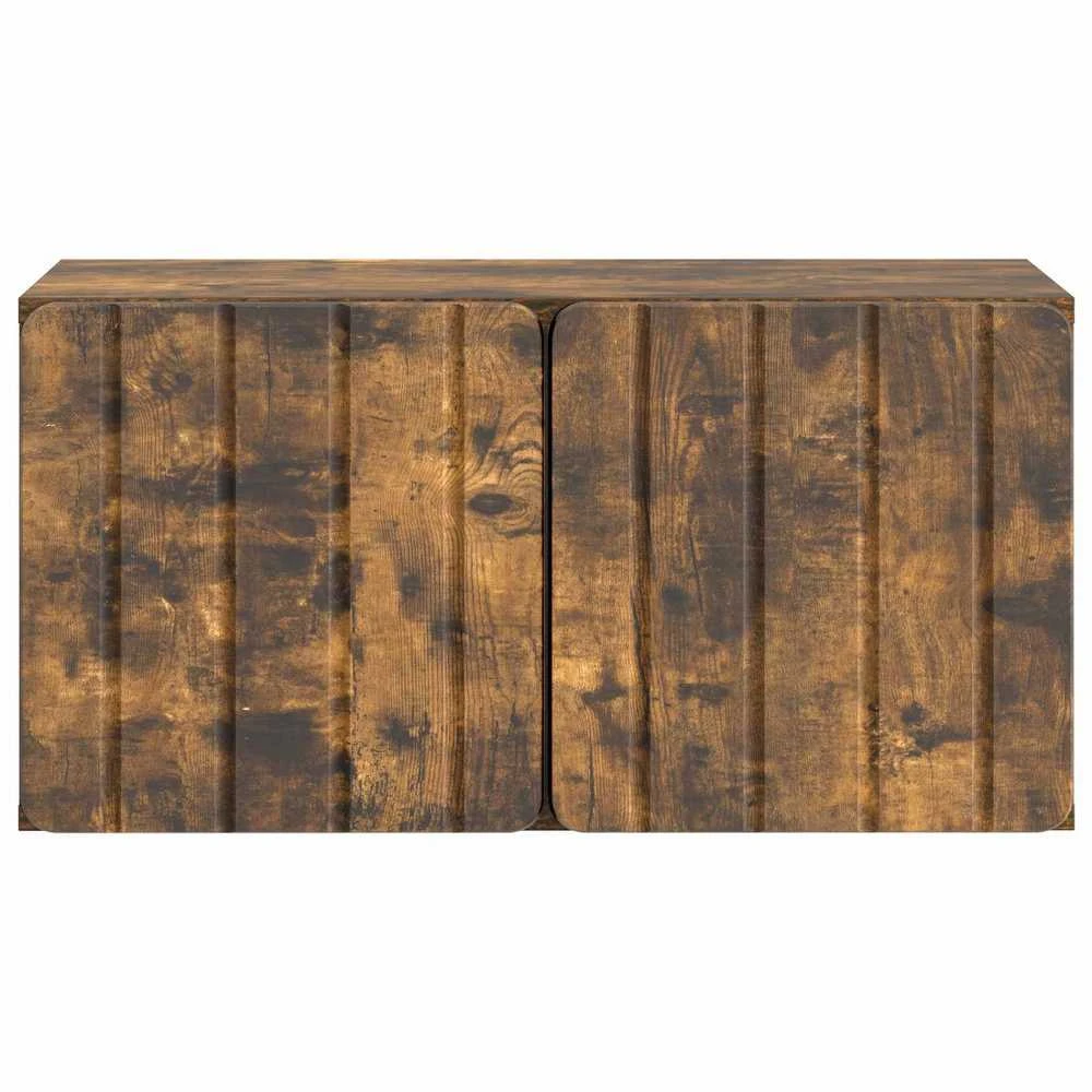 TV staliukas Sieninė TV spintelė 59,5 x 31 x 30 cm Dūminio ąžuolo
