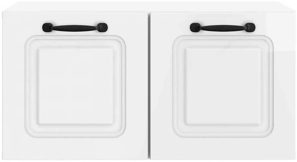 TV staliukas Sieninė TV spintelė Itin blizgi balta 59,5 x 31 x 30 cm