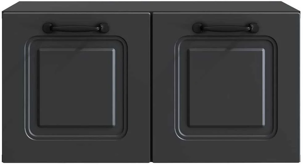 TV staliukas Sieninė TV spintelė Juoda 59,5 x 31 x 30 cm Apdirbta mediena