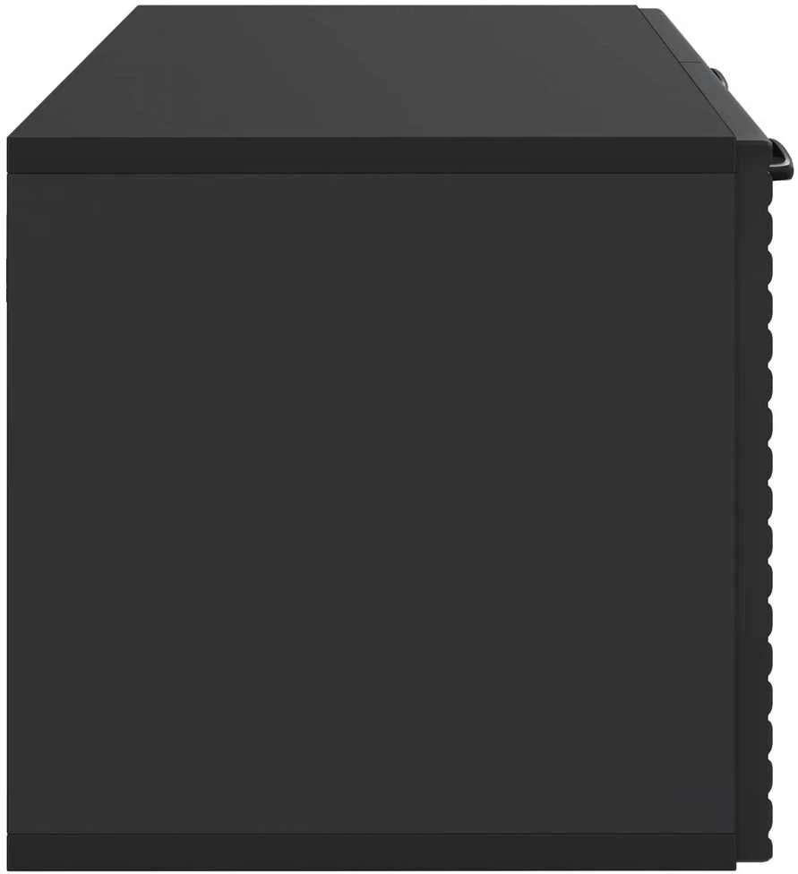 TV staliukas Sieninė TV spintelė Juoda 59,5 x 31 x 30 cm Apdirbta mediena