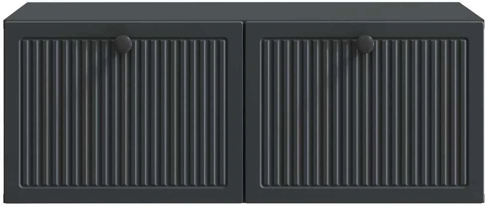 TV staliukas Sieninė TV spintelė Juoda 78,5 x 41 x 30 cm Apdirbta mediena