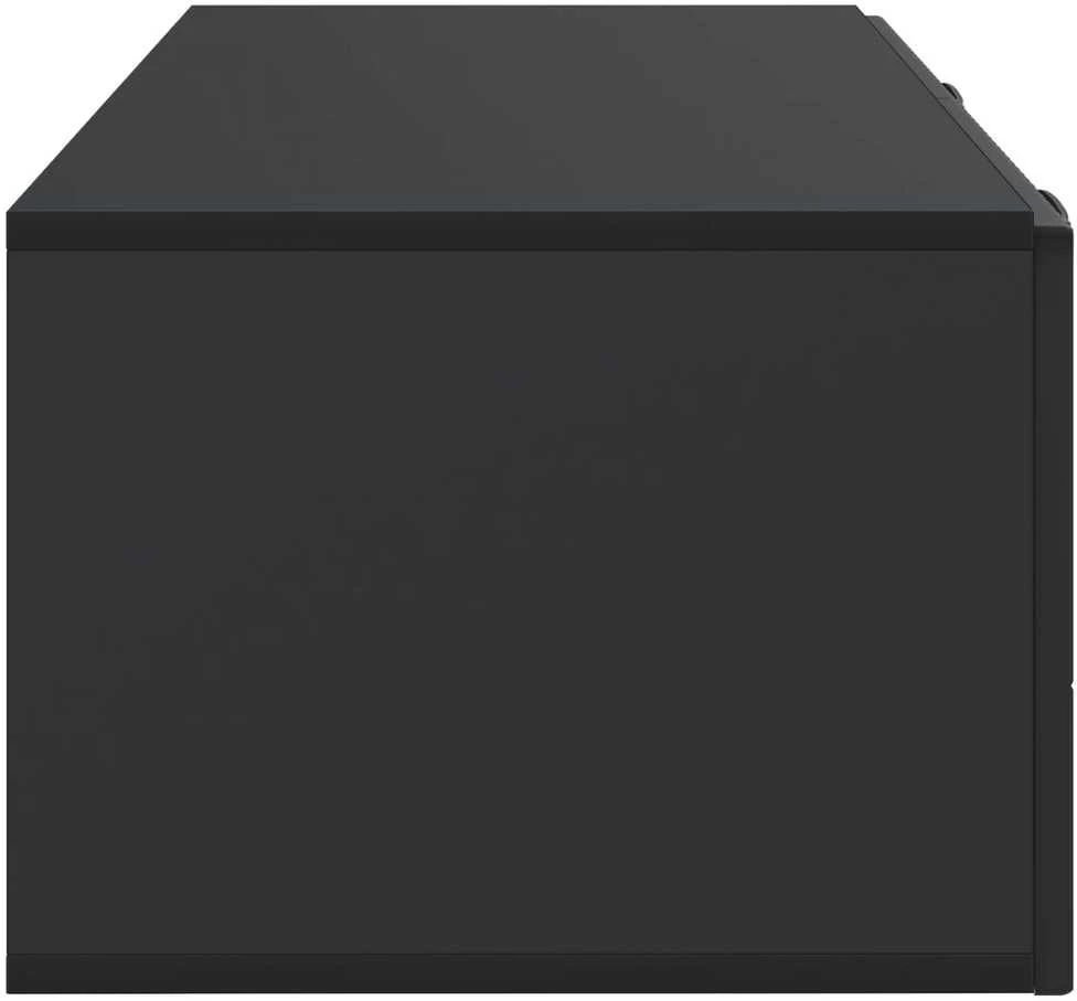 TV staliukas Sieninė TV spintelė Juoda 78,5 x 41 x 30 cm Apdirbta mediena