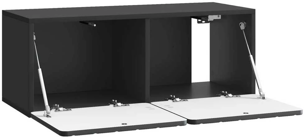 TV staliukas Sieninė TV spintelė 78,5 x 31 x 30 cm Juoda Apdirbta mediena