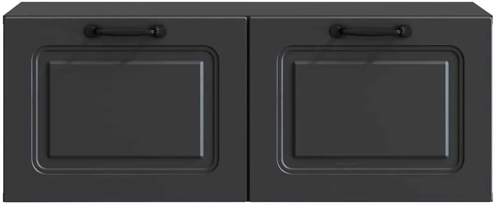 TV staliukas Sieninė TV spintelė Juoda 78,5 x 31 x 30 cm Apdirbta mediena