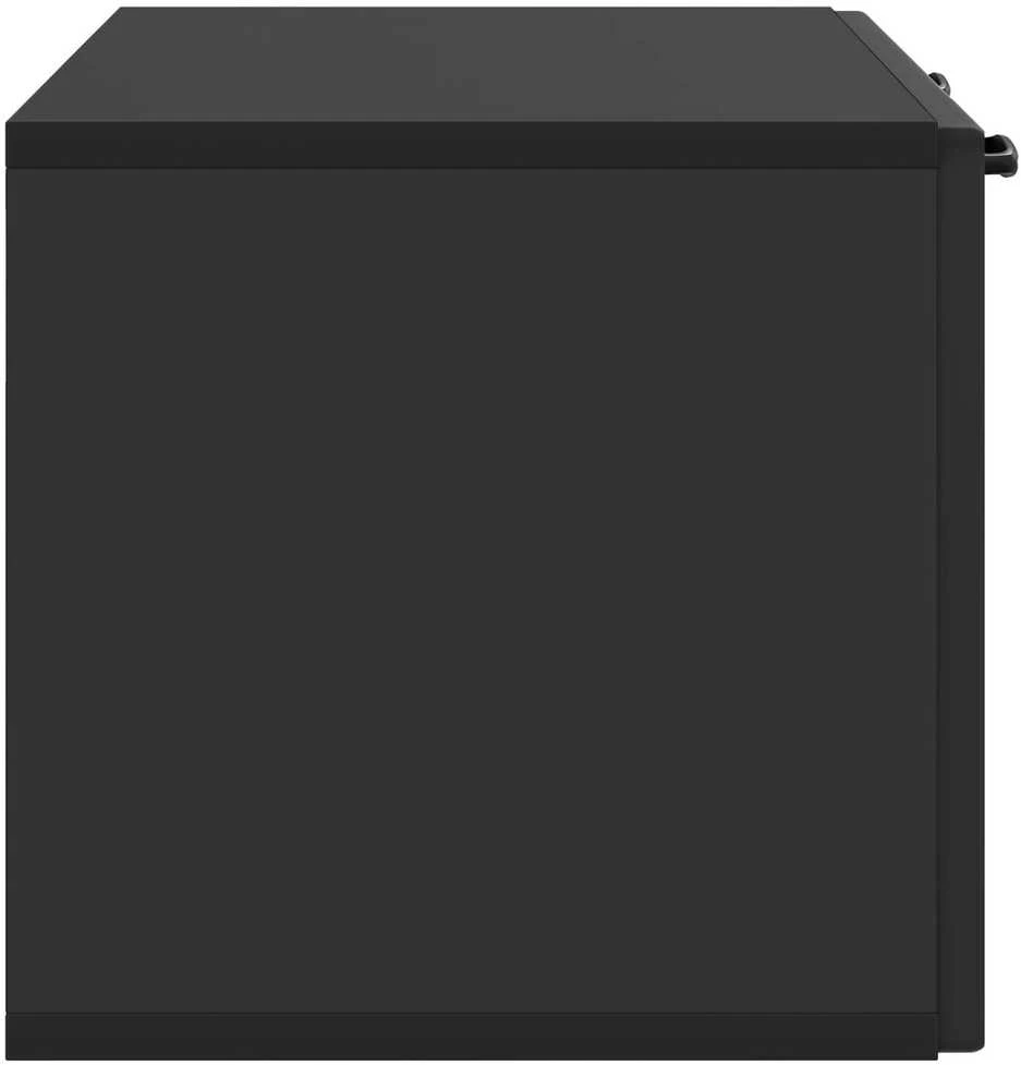TV staliukas Sieninė TV spintelė Juoda 78,5 x 31 x 30 cm Apdirbta mediena