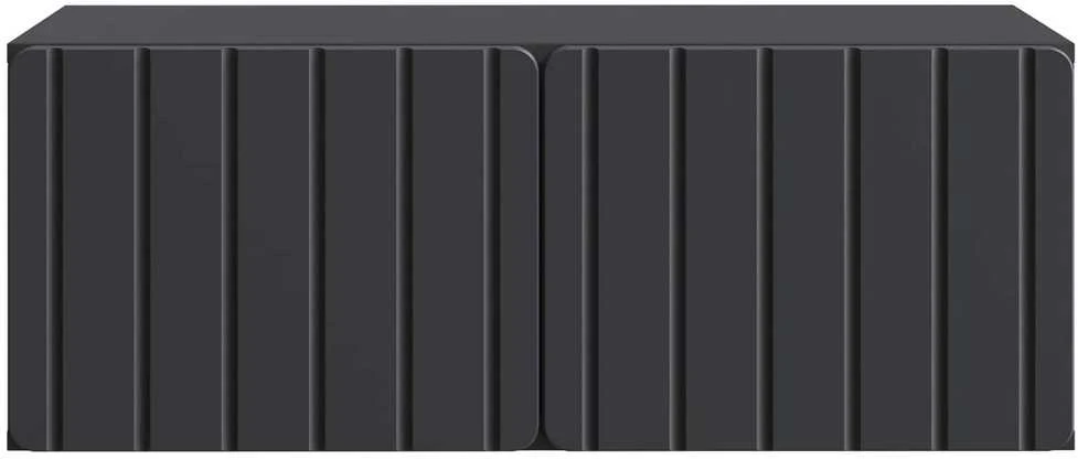 TV staliukas Sieninė TV spintelė 78,5 x 41 x 30 cm Juoda Apdirbta mediena