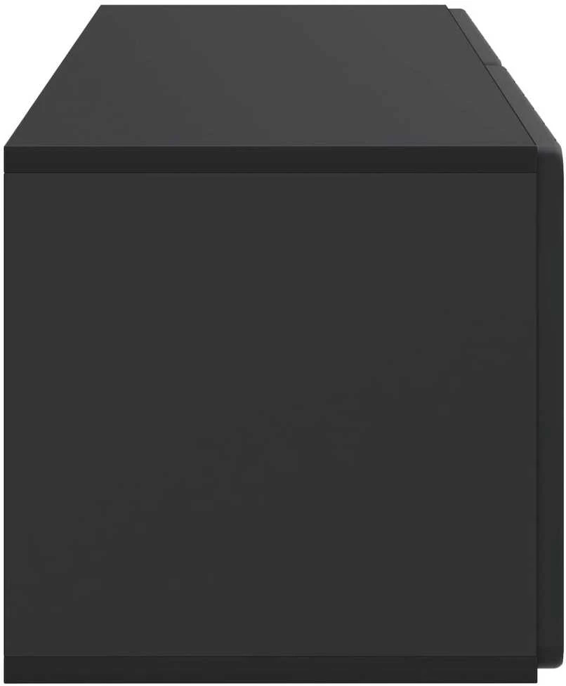 TV staliukas Sieninė TV spintelė 78,5 x 31 x 30 cm Juoda Apdirbta mediena