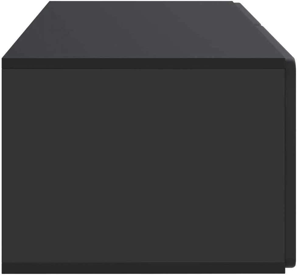 TV staliukas Sieninė TV spintelė 78,5 x 41 x 30 cm Juoda Apdirbta mediena