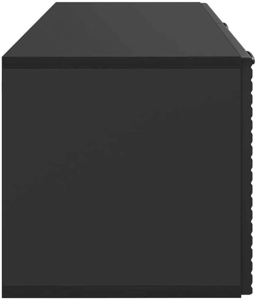TV staliukas Sieninė TV spintelė Juoda 78,5 x 31 x 30 cm Apdirbta mediena