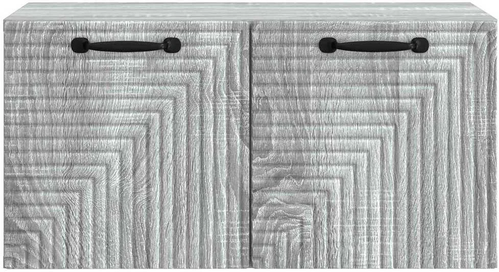 TV staliukas Sieninė TV spintelė Pilka sonoma ąžuolo 59,5 x 31 x 30 cm