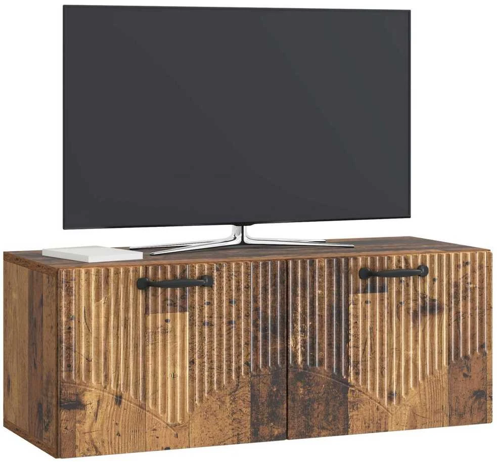 TV staliukas Sieninė TV spintelė Sendintos medienos 78,5 x 31 x 30 cm