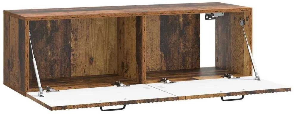 TV staliukas Sieninė TV spintelė Sendintos medienos 98 x 31 x 30 cm