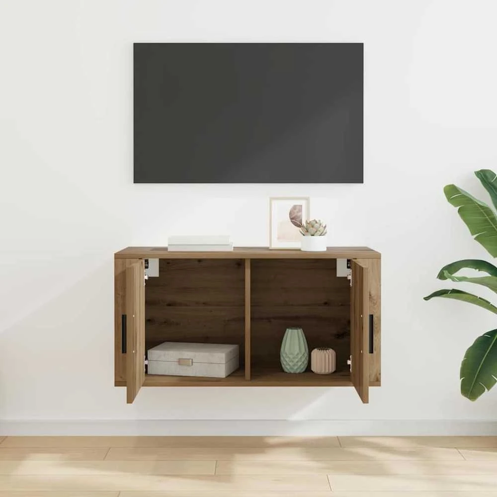 TV staliukas Sieninis televizoriaus kabinetas 80 x 34.5 x 40 cm