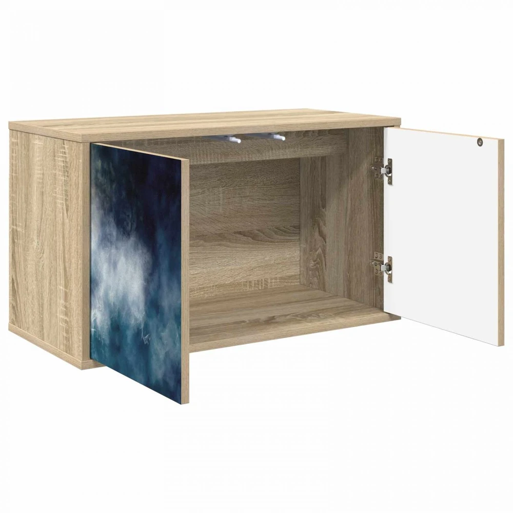 TV staliukas Sieninis televizoriaus stovas RAALTE 69 x 33 x 40 cm