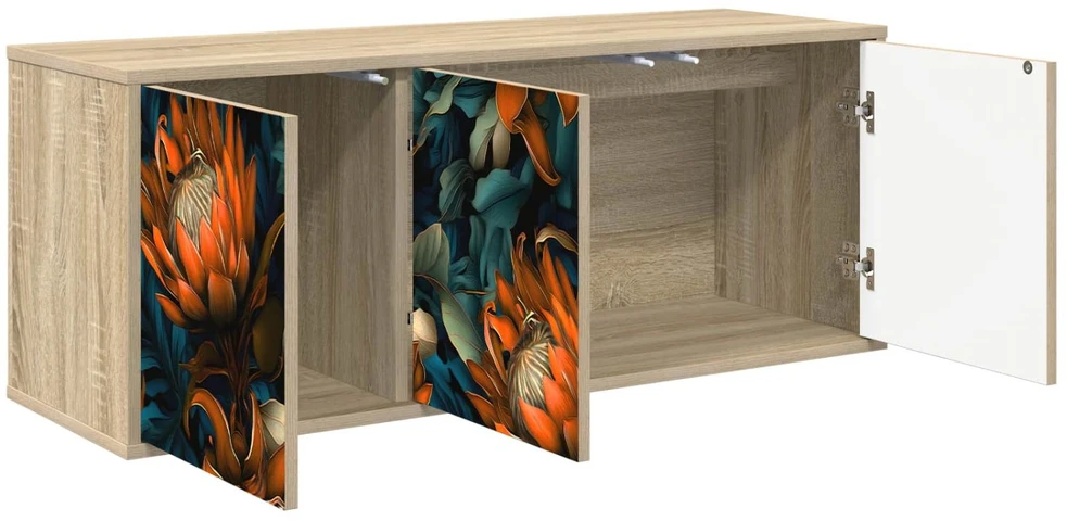 TV staliukas Sieninis televizoriaus stovas LOCHEM 102 x 33 x 40 cm