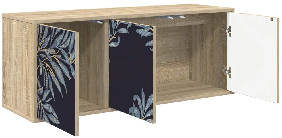 TV staliukas Sieninis televizoriaus stovas DOKKUM 102 x 33 x 40 cm