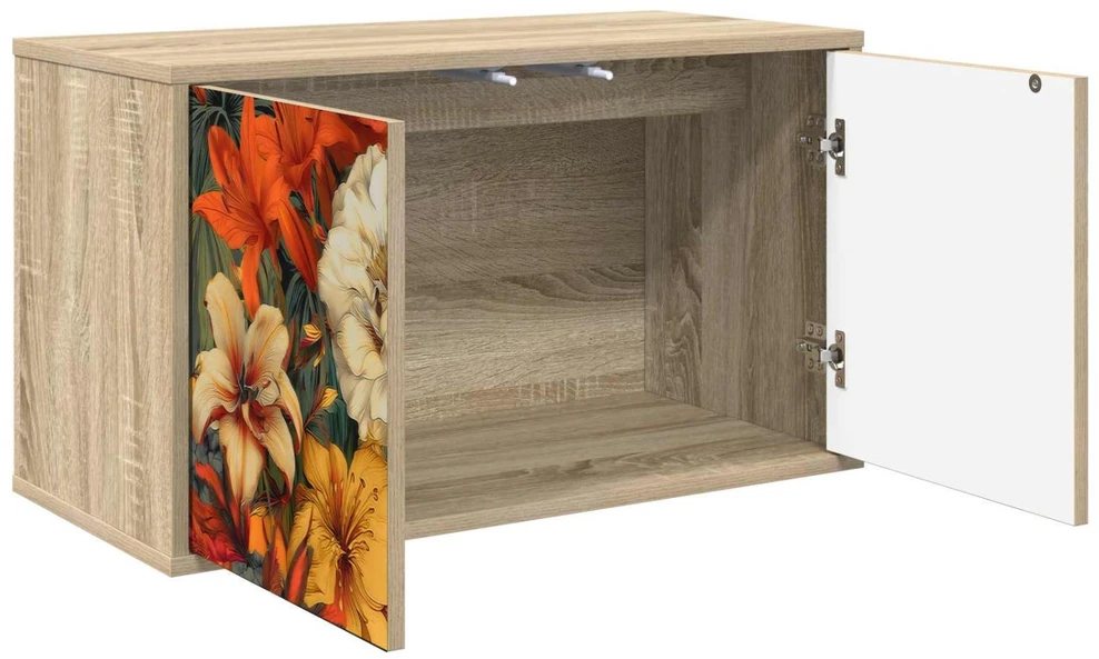 TV staliukas Sieninis televizoriaus stovas GENNEP 69 x 33 x 40 cm
