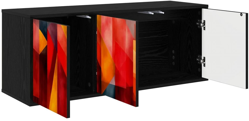 TV staliukas Sieninis televizoriaus stovas HEESCH 102 x 33 x 40 cm