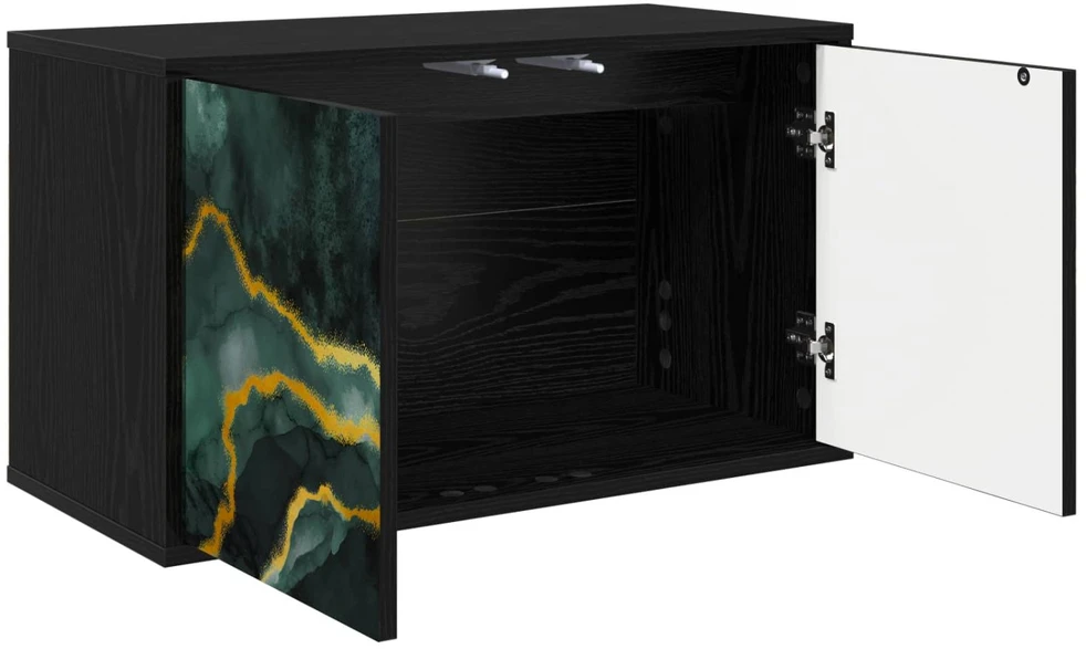 TV staliukas Sieninis televizoriaus stovas WIJHE 69 x 33 x 40 cm