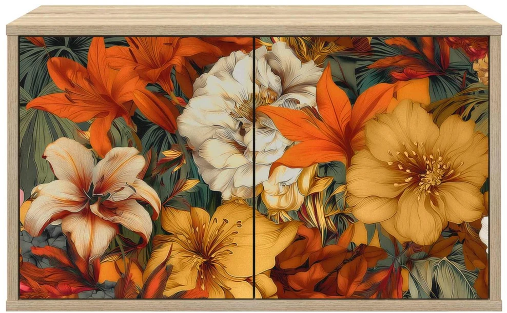TV staliukas Sieninis televizoriaus stovas GENNEP 69 x 33 x 40 cm