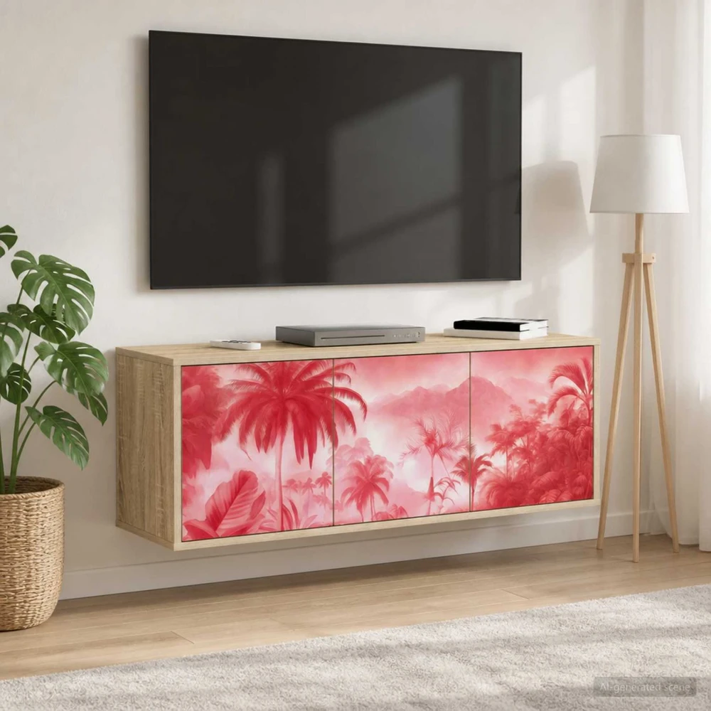 TV staliukas Sieninis televizoriaus stovas AACHEN 102 x 33 x 40 cm
