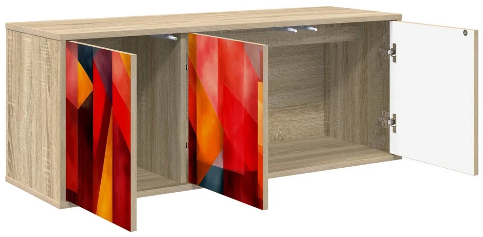 TV staliukas Sieninis televizoriaus stovas HEESCH 102 x 33 x 40 cm