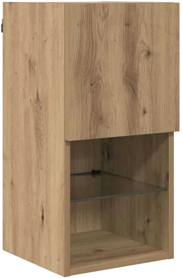 TV staliukas Sieninis televizoriaus stovas 30,5 x 30 x 60 cm