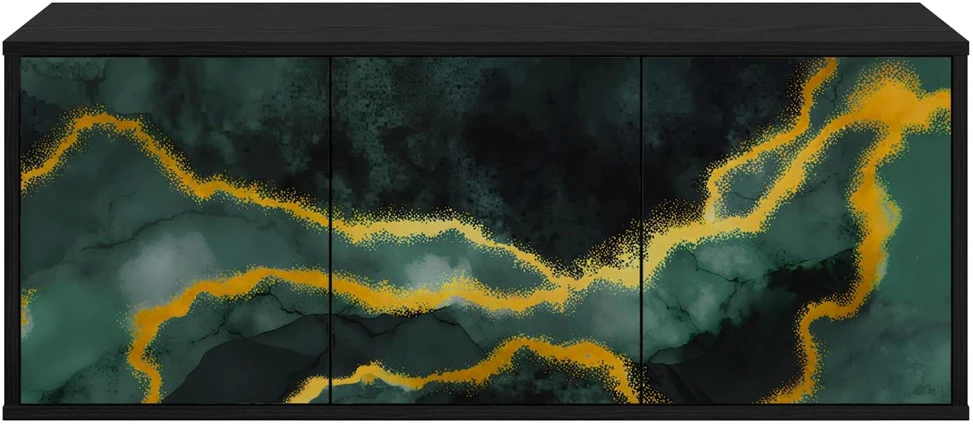 TV staliukas Sieninis televizoriaus stovas WIJHE 102 x 33 x 40 cm