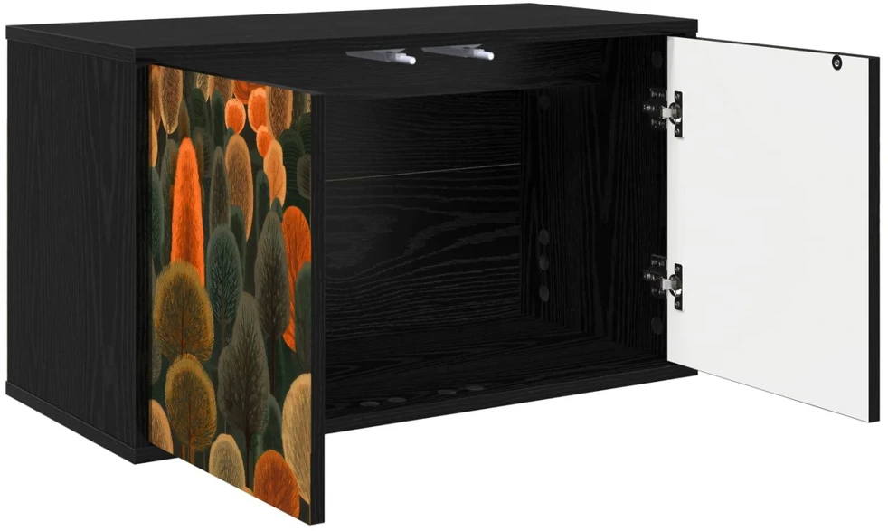 TV staliukas Sieninis televizoriaus stovas ZAANDAM 69 x 33 x 40 cm